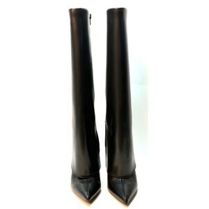 I.N.C. International Concepts Skylar Fold Over Cuffed Knee High Boots Black 7.5M